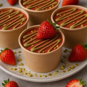Tiramisu pistache fraise